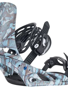 Fixations De Snowboard Lexa Blue Butterflies M