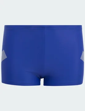 BOXER DA NUOTO BIG BARS BAMBINO 12-13A Semi Lucid Blue - Adidas - FashionsVida