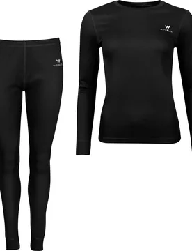 Avery Damen Unterwäsche-Set, schwarz M