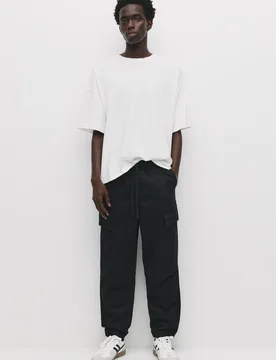 Cargo Jogger Trousers (Size: ) - Pull&bear - FashionsVida