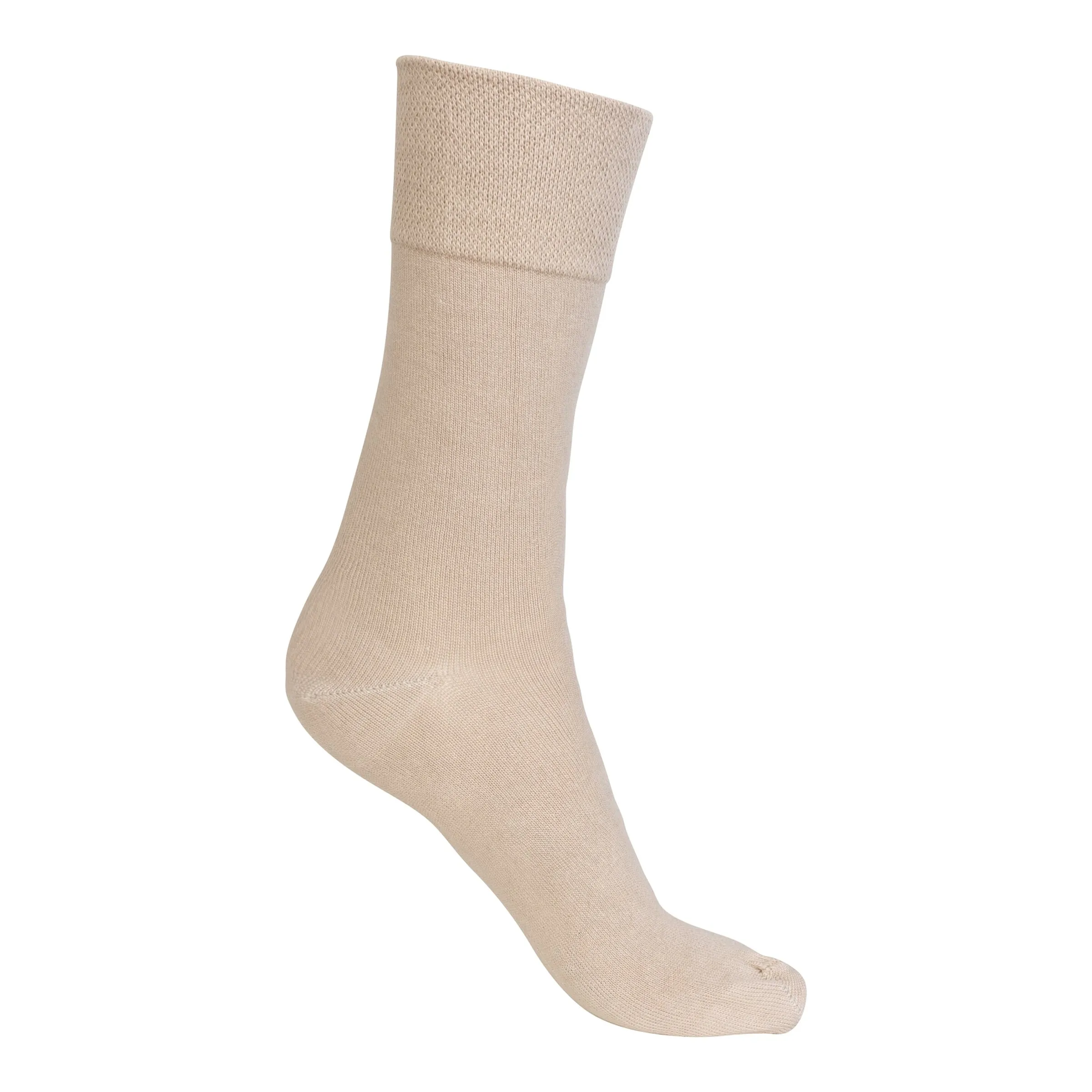 Viskose-Socken, 3 Paar beige 39 - walzvital - FashionsVida