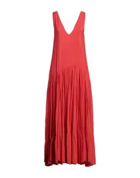 Vestido largo Mujer Rojo tomate 34,36,38 Mujer