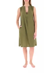 Abito copricostume caftano VERDE MILITARE XXL