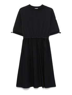 Moncler Abito midi in cotone