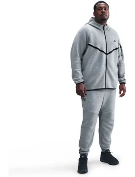 Tech Windrunner Full-Zip Herren T-Shirt, grau US: S
