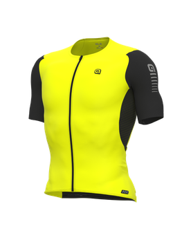 Maglia ciclismo R-EV1 RACE SPECIAL giallo fluo