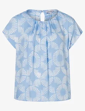 Flower Printed Blouse female
