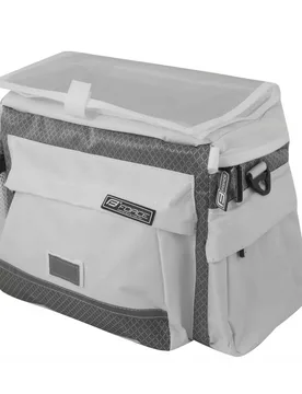 Borsa anteriore bici con fissaggio rapido bianca - FORCE - FashionsVida