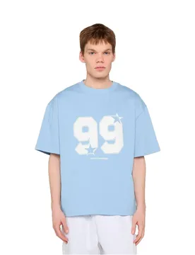 T-shirt à Manches Courtes Strambers Brunnera Blue XL