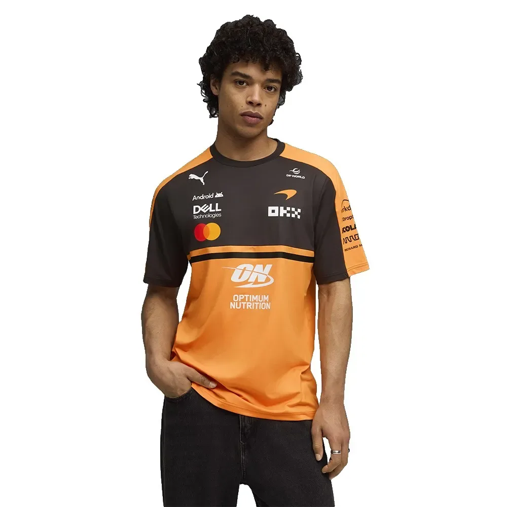 Maglietta A Maniche Corte Mclaren Replica Papaya S - Puma - FashionsVida