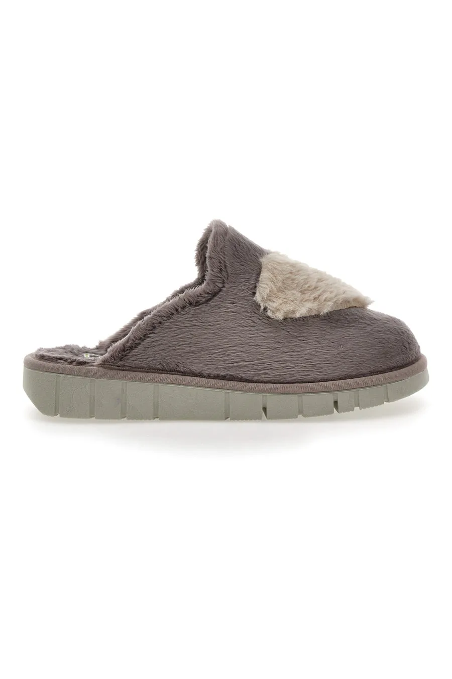 Pantofole Taupe con Cuore 7883 37 - BeeGo - FashionsVida