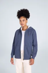 Zuri Womens Hoodie - Dark Blue - Dark Blue - Size: 6