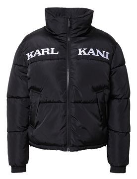 Retro Essential Puffer Jacket Black XL Damen