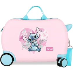 Maleta infantil 2 ruedas multidireccionales heart stitch con capacidad de 28l