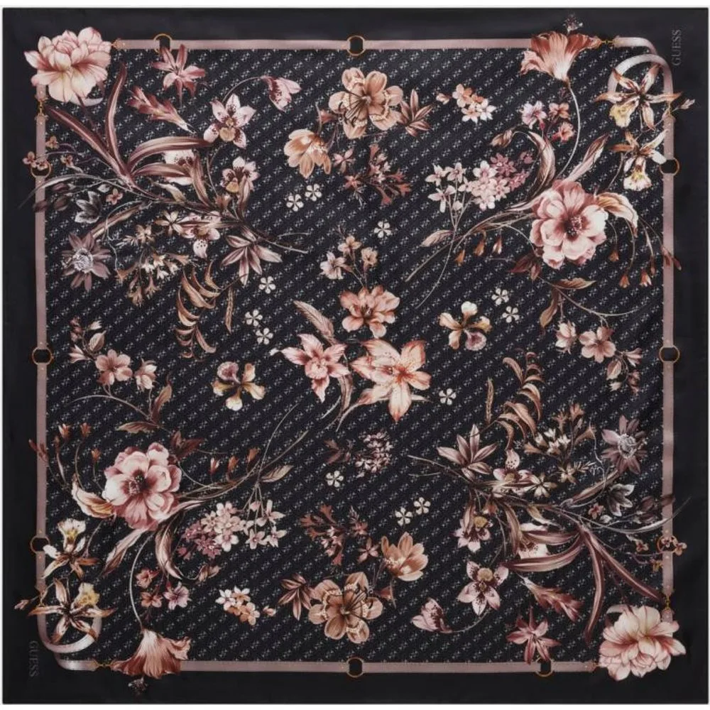 Fular con estampado floral de mujer - Guess - FashionsVida