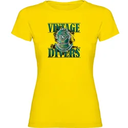 Maglietta A Maniche Corte Da Donna Vintage Divers