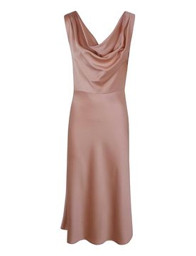 Blumarine Abito in raso envers