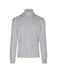Jersey de cuello alto gris claro 56