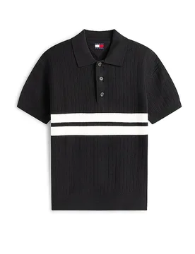 Tommy Jeans Polo negro M - Tommy Jeans - FashionsVida