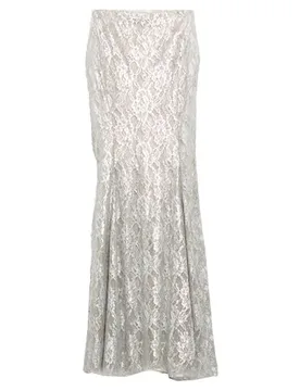 Maxi-Rock Damen Silber 36 Damen - THE ATTICO - FashionsVida