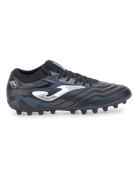 Scarpe da calcio nere con suola Artificial grass Powerful 2501AG 41