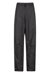 Women's Spray Trousers Waterproof Breathable Pants in Black Size: 24 - Black - Size: 24