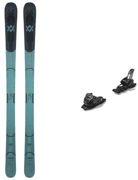 Ski Set inkl. Bdg. All-Mountain Freeride Skifahren Pack Mantra 88 Blue/Black 2026 für Herren aus Holz Blau