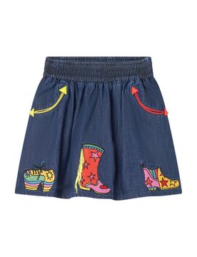 Stylish Mini Boot Skirt for Kids