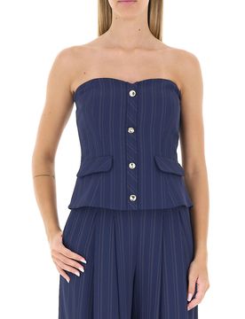 Top a fascia BLU NAVY XL