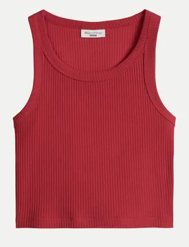 Marc O' Polo Basic Top Rot M - Marc O'Polo - FashionsVida