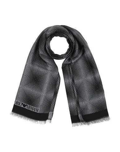 Schal Herren Schwarz -- Herren - Giorgio Armani - FashionsVida