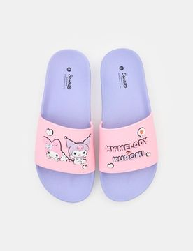 Ciabatte con applicazioni 3D Hello Kitty - lavanda