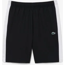 Pantalón de hombre corto deportivo con franja en contraste