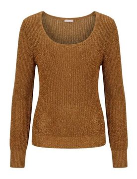 Pullover Mujer Mostaza S Mujer