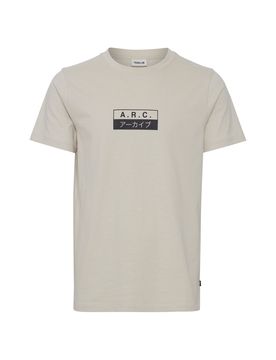 Solid Camiseta arena / negro