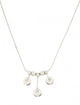 Collana Donna Oro Bianco Diamanti GL100160
