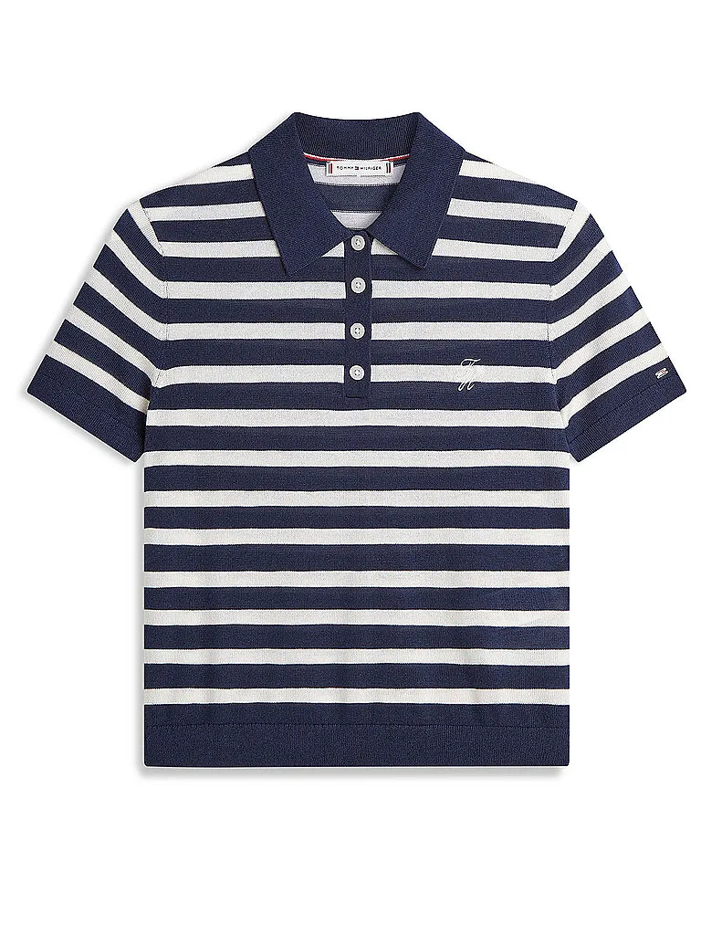 Tommy Hilfiger Polo bleu marine L - Tommy hilfiger - FashionsVida