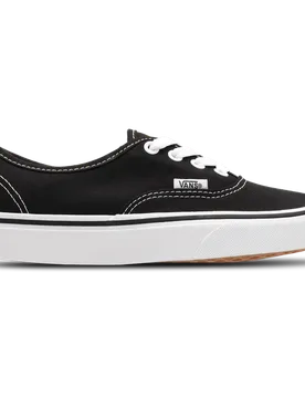 Authentic Damen Sneaker - Schwarz - Größe 36.5 - Canvas Black 36.5 - Vans - FashionsVida