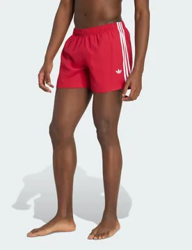 SHORT DA NUOTO 3 STRISCE XS 5" Team Victory Red - Adidas - FashionsVida