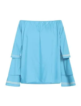 Top Damen Azurblau S,XS Damen - TWINSET - FashionsVida