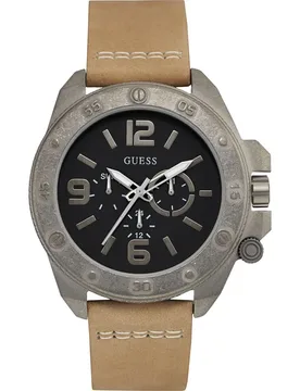 Montre Gents Viper Beige One Size - Guess - FashionsVida