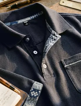Maden Men's Polo Shirts Vintage Lapel Collar T Shirt Men Spliced Pattern Printed Short Sleeve Tops Summer Casual Men's Clothes - Aliexpress - FashionsVida
