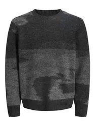 XL JCOFLARE KNIT AOP CREW NECK male