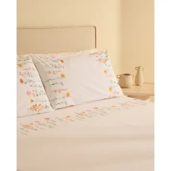 Juego de sábanas algodón Fleur
