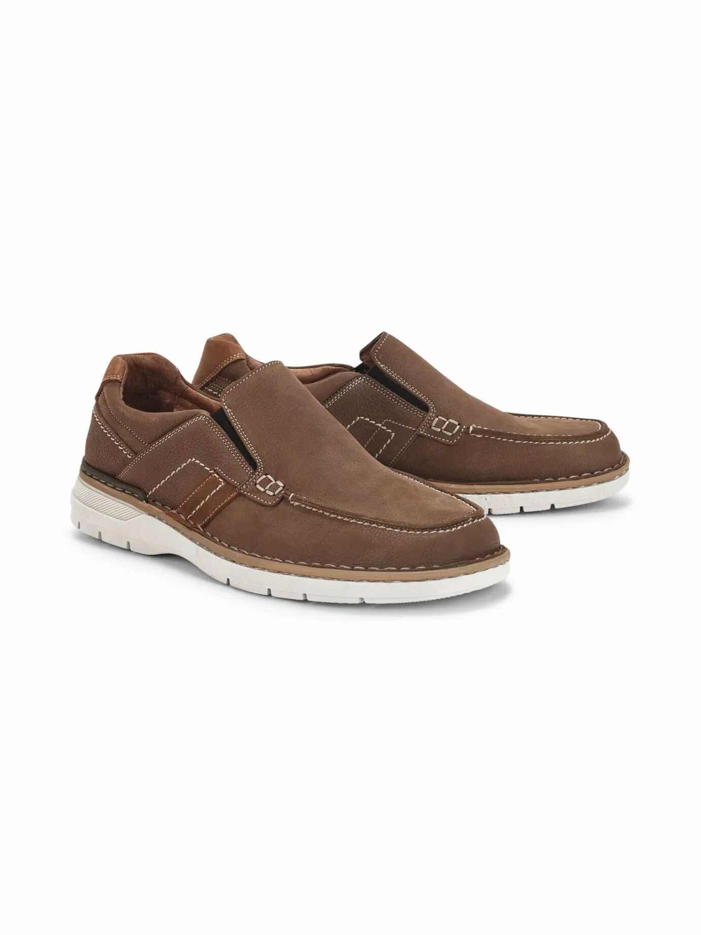 Freizeitslipper Bequemweite - Cognac - male - Size: 40 - Avena - FashionsVida