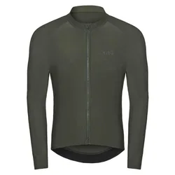 Maglia A Maniche Lunghe Core Thermal Olive
