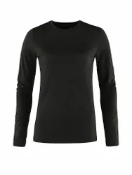 Maglietta funzionale da donna Abisko Wool nero L