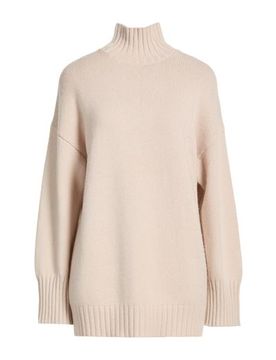Rollkragenpullover Damen Cremeweiß 38,40 Damen