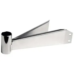 Stainless Steel V9125 Tv Antenna Support Silver 25 mm unisex