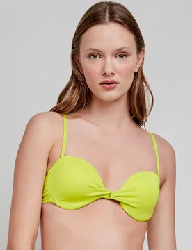 Top bikini bandeau con aro - Gisela - FashionsVida